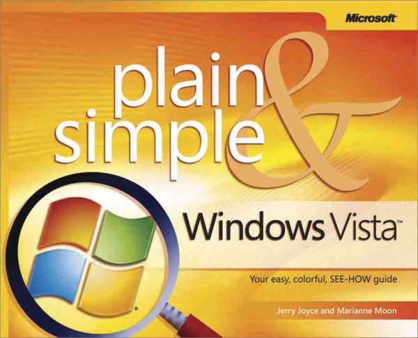 Windows Vista(TM) Plain & Simple (Bpg-Plain & Simple) cover