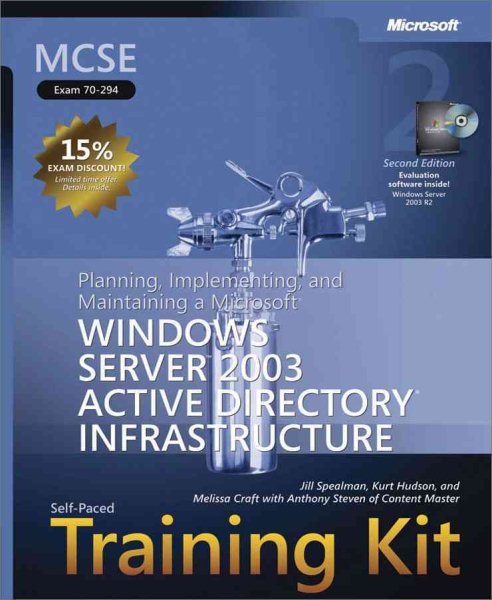 MCSE Self-Paced Training Kit (Exam 70-294), Second Edition cover