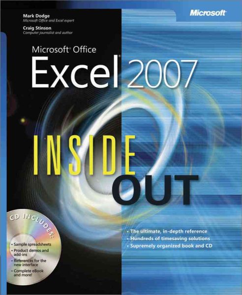 Microsoft® Office Excel® 2007 Inside Out cover