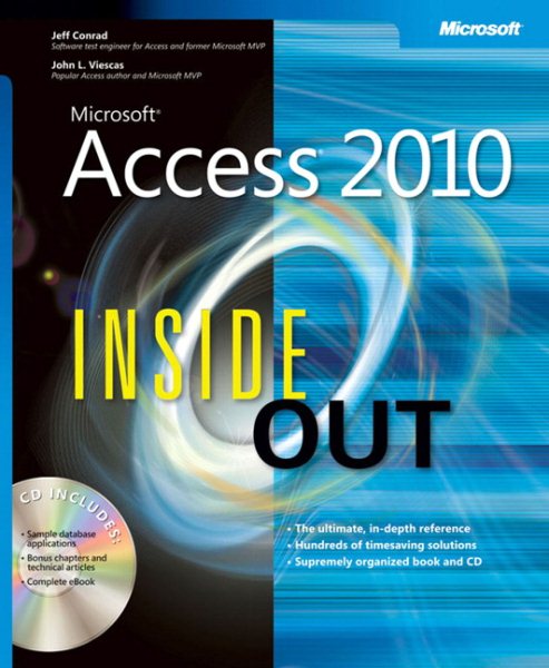 Microsoft Access 2010 Inside Out cover