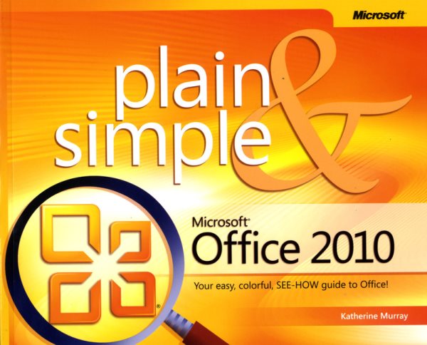 Microsoft Office 2010 Plain & Simple cover