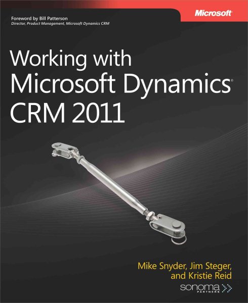 Working with Microsoft Dynamics CRM 2011 (Developer Reference) cover
