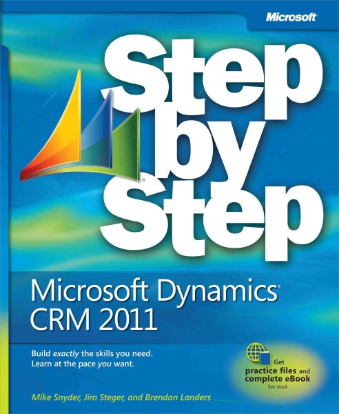 Microsoft Dynamics CRM 2011 Step by Step cover