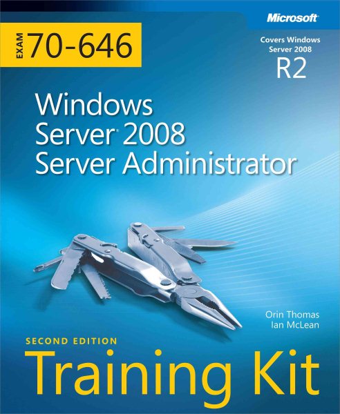 Self-Paced Training Kit (Exam 70-646): Windows Server 2008 Server Administrator cover