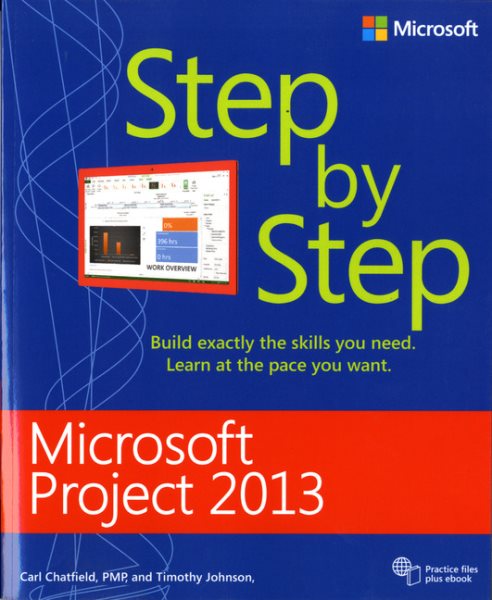 Microsoft Project 2013 Step by Step cover
