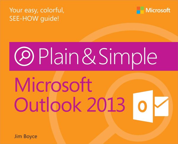 Microsoft Outlook 2013 Plain & Simple cover