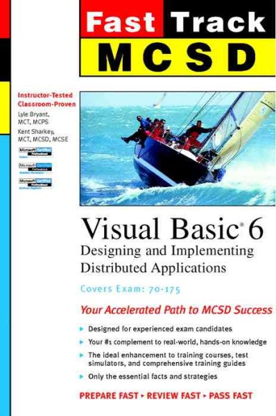 McSd Fast Track: Visual Basic 6, Exam 70-175 cover