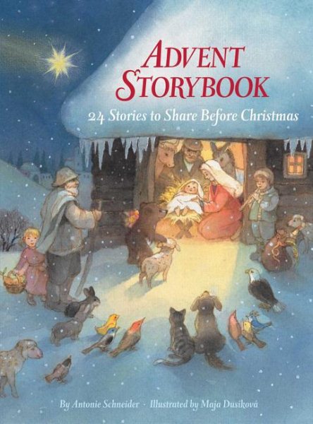 Advent Storybook: 24 Stories to Share Before Christmas cover