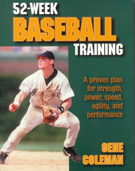 52-Week Baseball Training cover