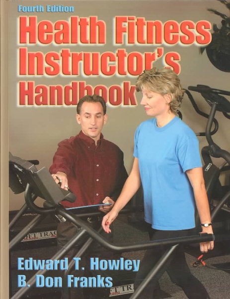 Health Fitness Instructors Handbook cover