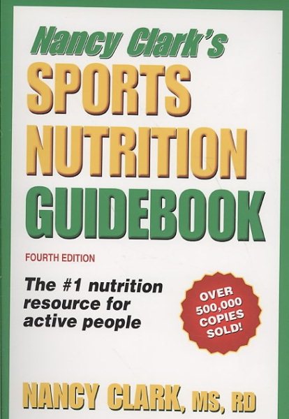 Nancy Clark's Sports Nutrition Guidebook cover