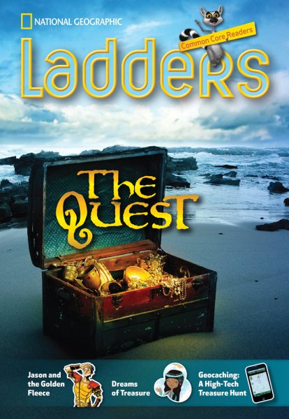 Ladders Reading/Language Arts 4: The Quest (one-below; Social Studies) cover