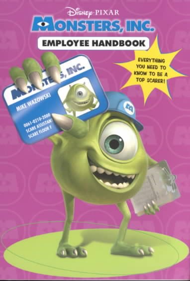 Employee Handbook : We Scare Because We Care (Monsters, Inc.) cover