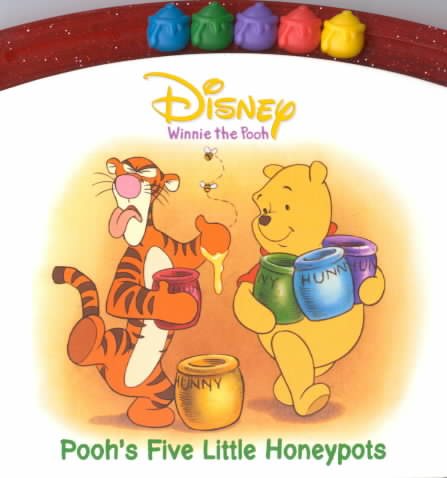 Pooh's Five Little Honey Pots ((Busy Book) (Disney's Winnie the Pooh)) cover