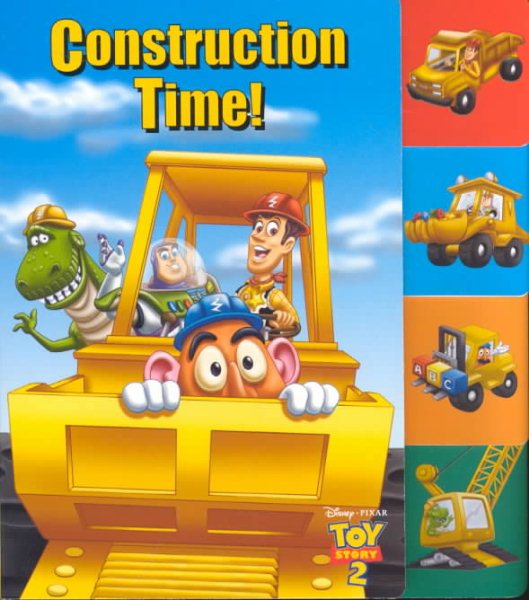 Construction Time (Toy Story Tab Board Book) cover