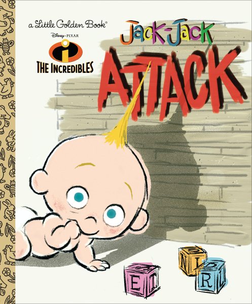 The Incredibles: Jack-Jack Attack (Little Golden Book) cover