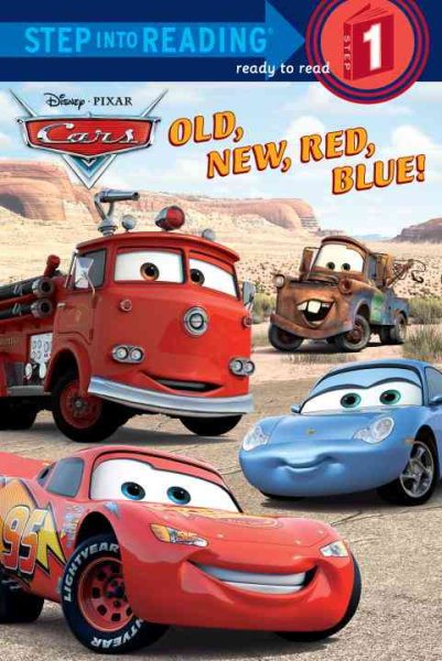 Old, New, Red, Blue! (Step into Reading) (Cars movie tie in) cover