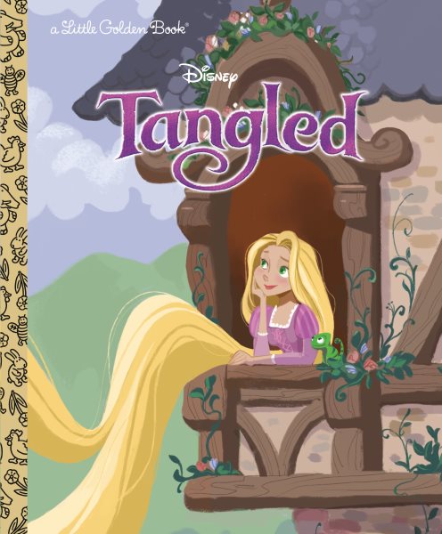 Tangled (Disney Tangled) (Little Golden Book) cover