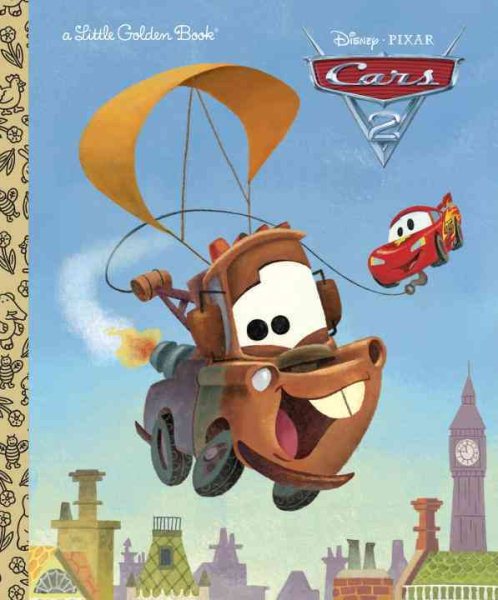 Cars 2 Little Golden Book (Disney/Pixar Cars 2) cover