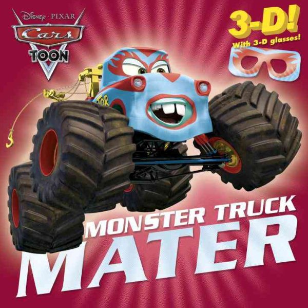 Disney Cars Toon Monster Truck Mater, with 3D glasses