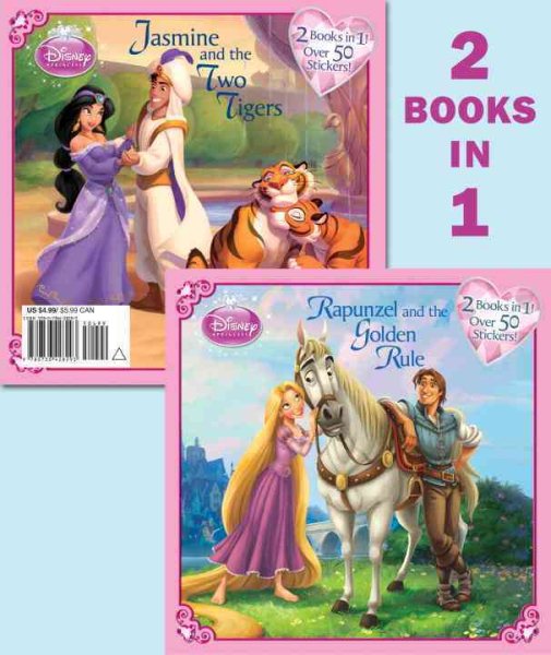 Rapunzel and the Golden Rule/Jasmine and the Two Tigers (Disney Princess) (Pictureback(R)) cover