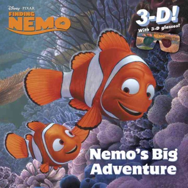 Nemo's Big Adventure (Disney/Pixar Finding Nemo) (3-D Pictureback) cover