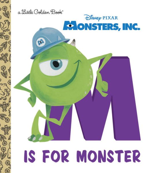 M Is for Monster (Disney/Pixar Monsters, Inc.) (Little Golden Book) cover