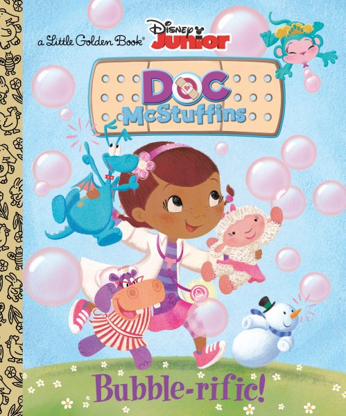 Bubble-rific! (Disney Junior: Doc McStuffins) (Little Golden Book) cover