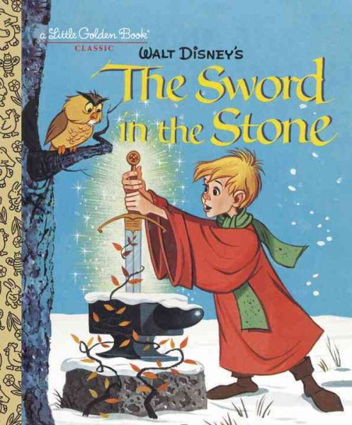 The Sword in the Stone (Disney) (Little Golden Book) cover