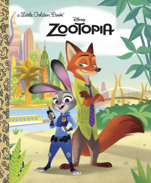 Zootopia Little Golden Book (Disney Zootopia) cover