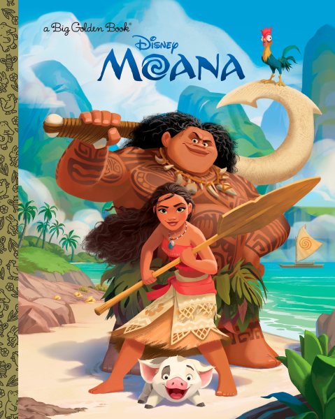 Moana Big Golden Book (Disney Moana) cover