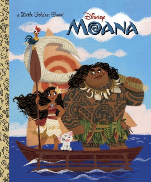 Moana Little Golden Book (Disney Moana) cover