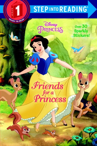 Friends for a Princess (Disney Princess) (Step into Reading) cover