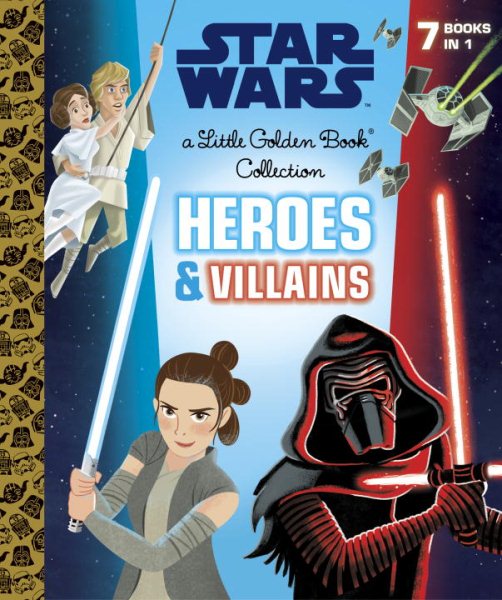 Heroes and Villains Little Golden Book Collection (Star Wars) cover