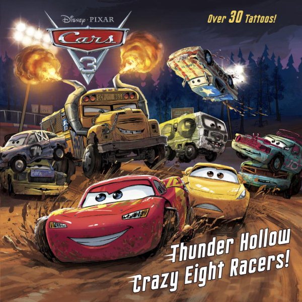 Thunder Hollow Crazy Eight Racers! (Disney/Pixar Cars 3) (Pictureback(R)) cover