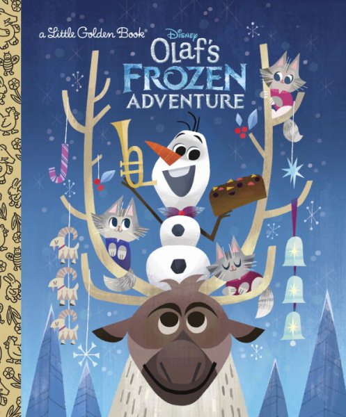 Olaf's Frozen Adventure Little Golden Book (Disney Frozen) cover