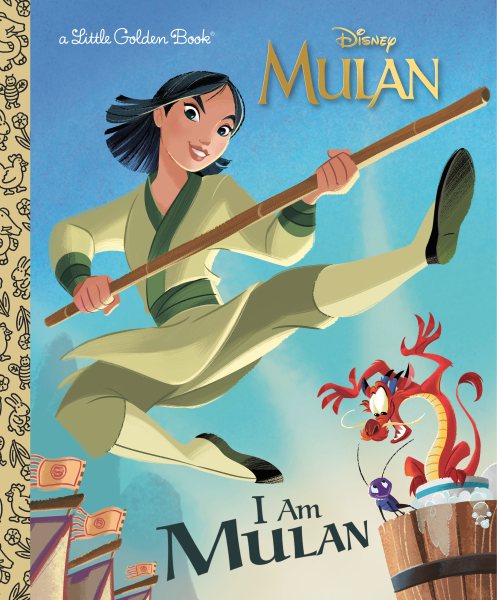 I Am Mulan (Disney Princess) (Little Golden Book) cover