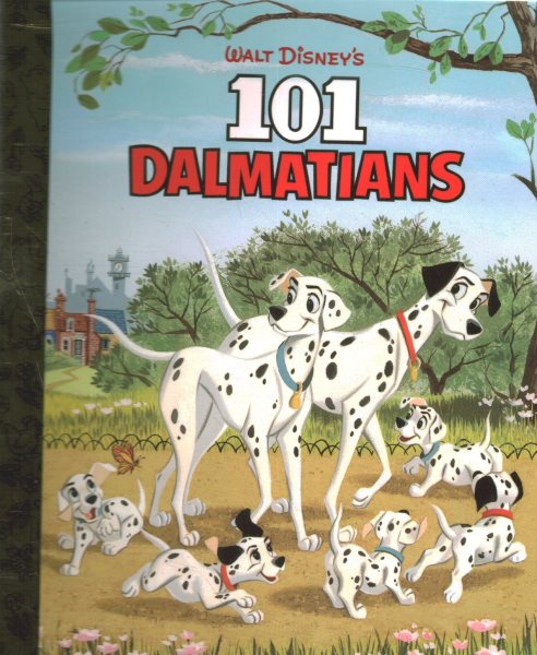 Walt Disney's 101 Dalmatians Little Golden Board Book (Disney 101 Dalmatians) cover
