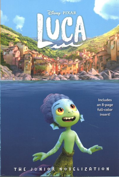 Disney/Pixar Luca: The Junior Novelization (Disney/Pixar Luca)) cover