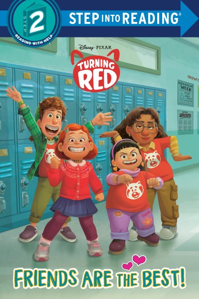 Friends Are the Best! (Disney/Pixar Turning Red) (Step into Reading) cover