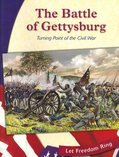The Battle of Gettysburg: Turning Point of the Civil War (Let Freedom Ring) cover