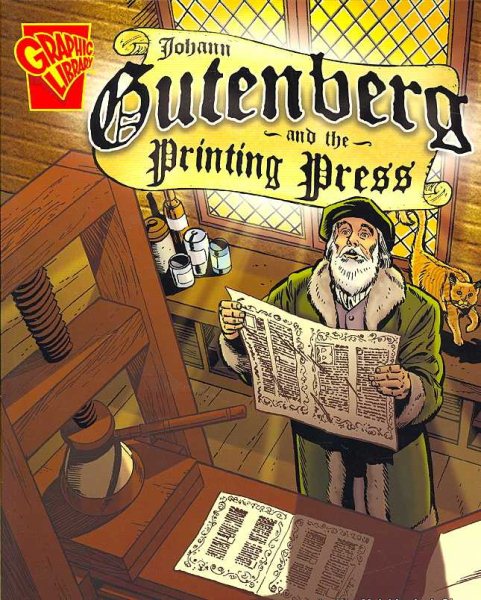 Johann Gutenburg and the Printing Press (Inventions and Discovery series) cover