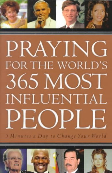 Praying for the World's 365 Most Influential People
