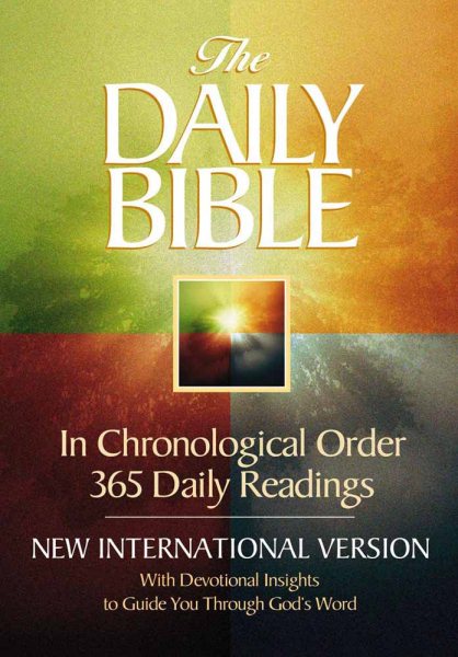 The Daily Bible: New International Version: With Devotional Insights to Guide You Through God's Word cover