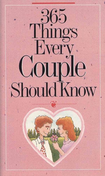 365 Things Every Couple Should Know cover