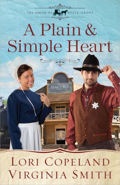 A Plain and Simple Heart (The Amish of Apple Grove) cover