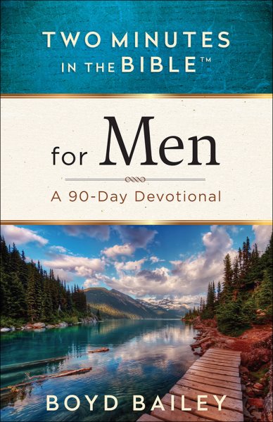Two Minutes in the Bible® for Men: A 90-Day Devotional cover