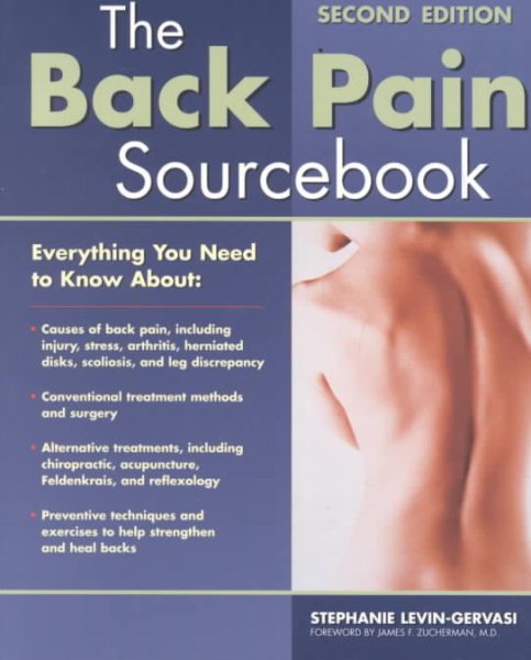 The Back Pain Sourcebook cover
