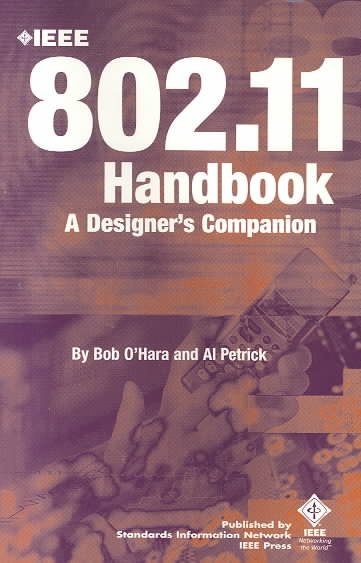 The IEEE 802.11 Handbook: A Designer's Companion cover