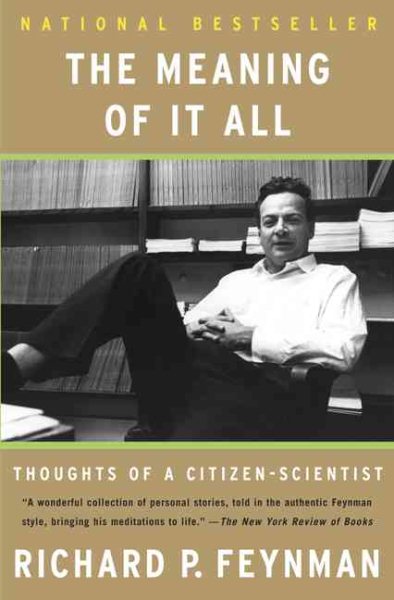 The Meaning Of It All: Thoughts Of A Citizen-scientist (Helix Books) cover